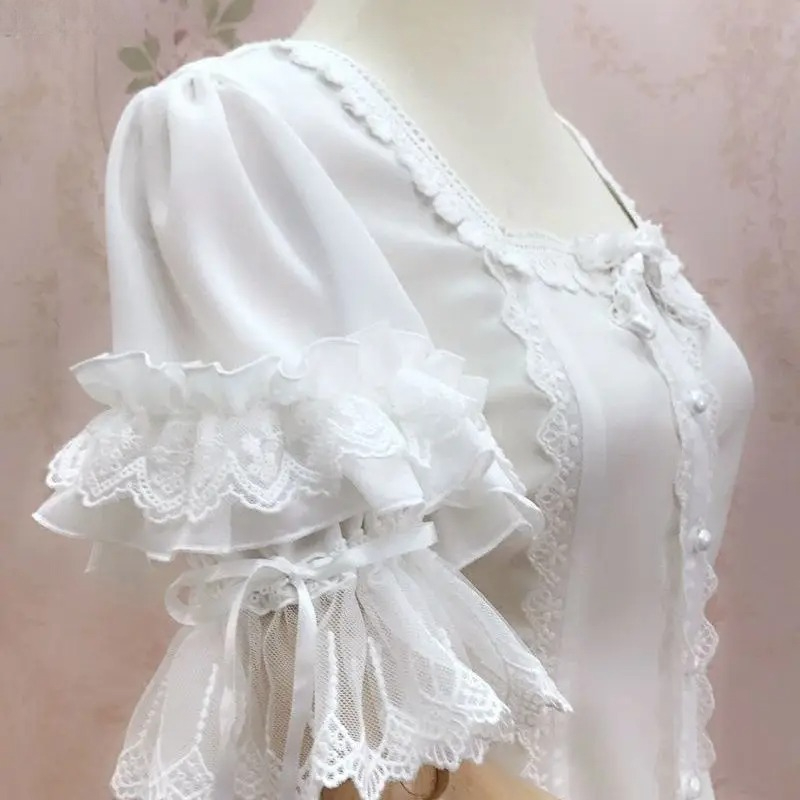 Vintage Y2K Lolita Style Blous – обзор и цена Vintage Fashion Style Female