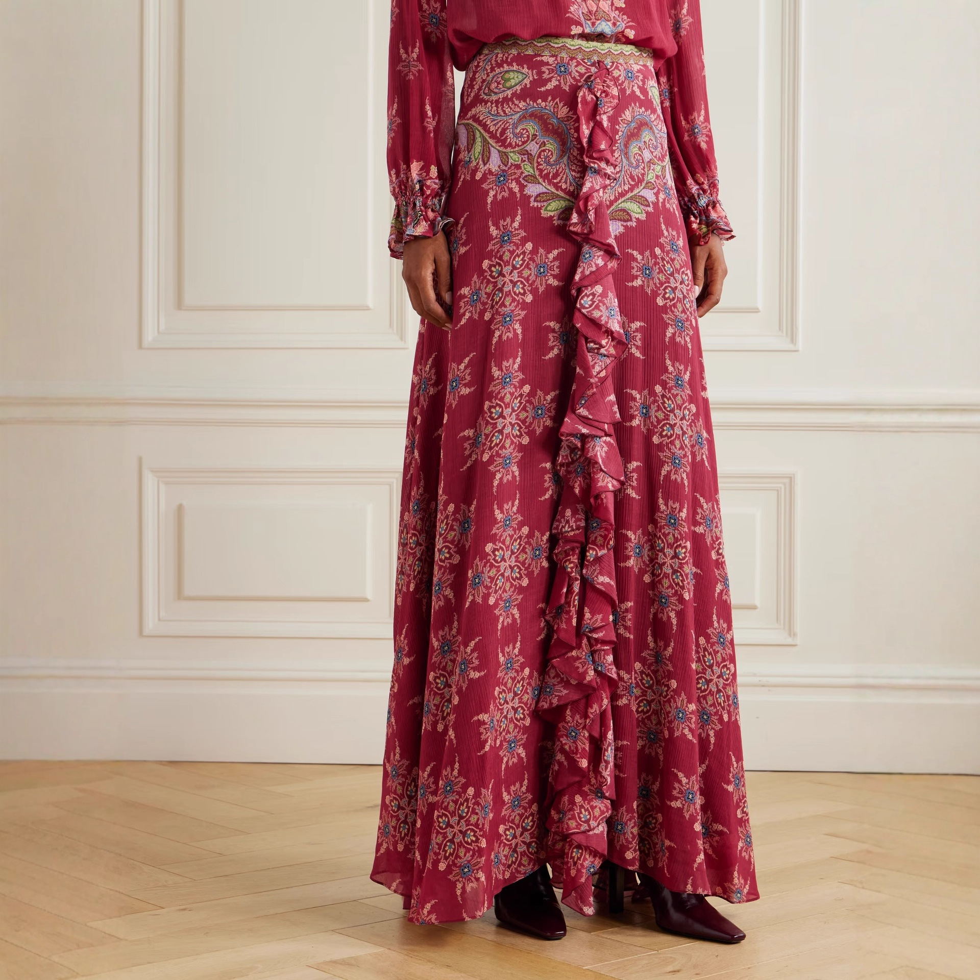 Elegant Silk Chiffon Blouse An – обзор и цена Vintage Fashion Outfit