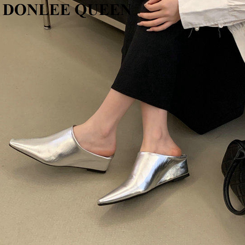 Women Fashion Close Toe Mule S – обзор и цена Vintage Fashion Female