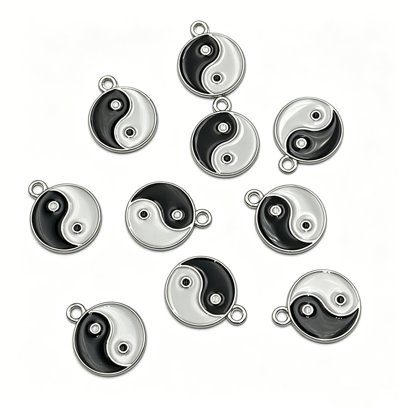 10/20pcs Alloy Tai Chi Charms  – обзор и цена Vintage Fashion Tumblr