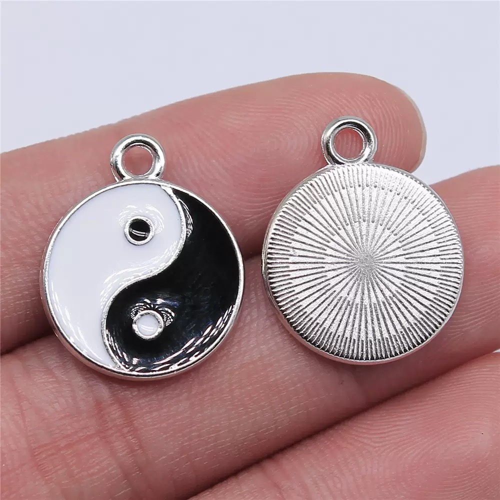 10/20pcs Alloy Tai Chi Charms  – обзор и цена Vintage Fashion Tumblr