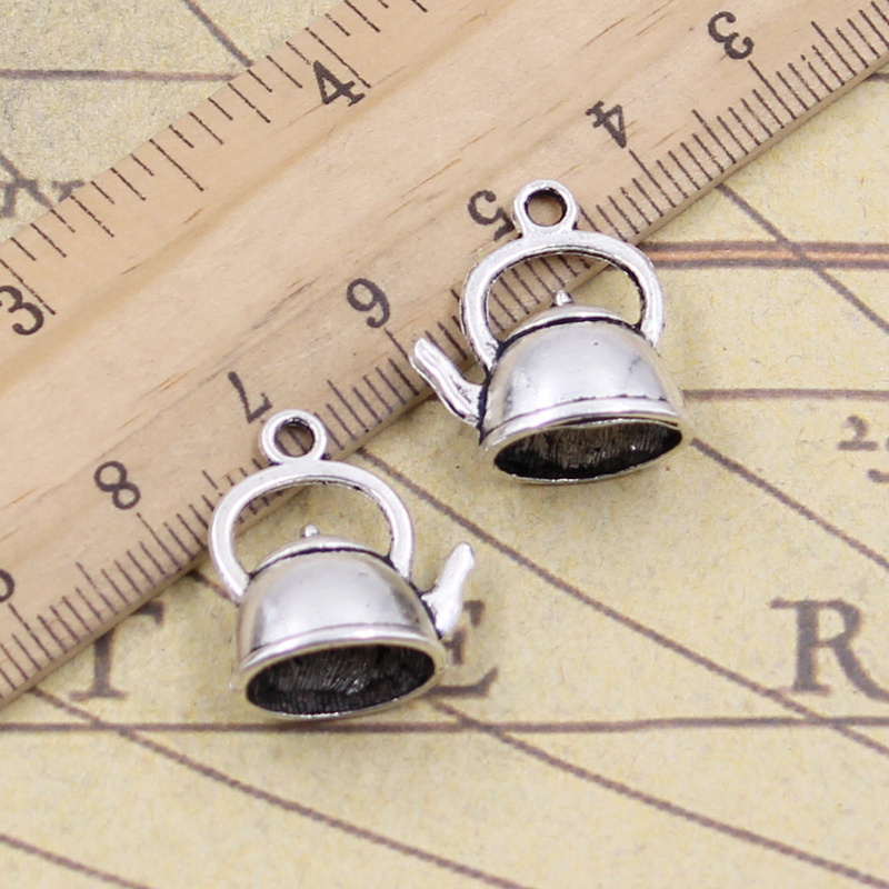 15pcs Charms Teapot Kettle 20x – обзор и цена Vintage Fashion Finds