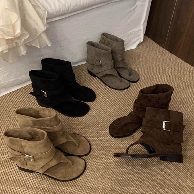 Women Peep Toe Boots Summer Ne – обзор и цена Vintage Fashion Luxury