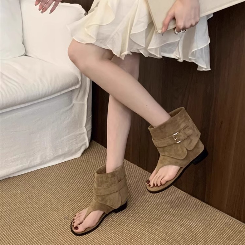 Women Peep Toe Boots Summer Ne – обзор и цена Vintage Fashion Luxury