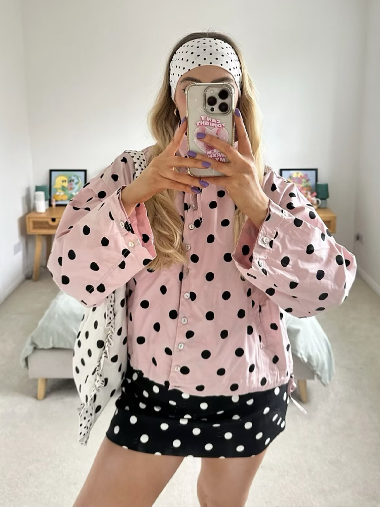 HH Women Fashion Polka Dot Dra – обзор и цена Vintage Fashion Look