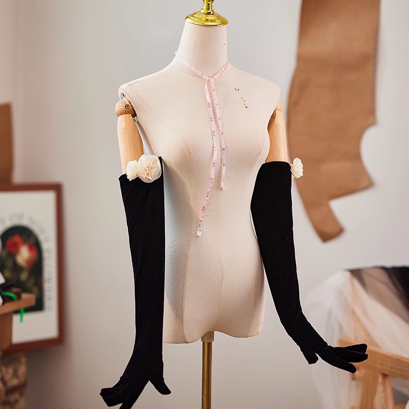 Women's Elegant Black Flower L – обзор и цена Vintage Fashion Photographers