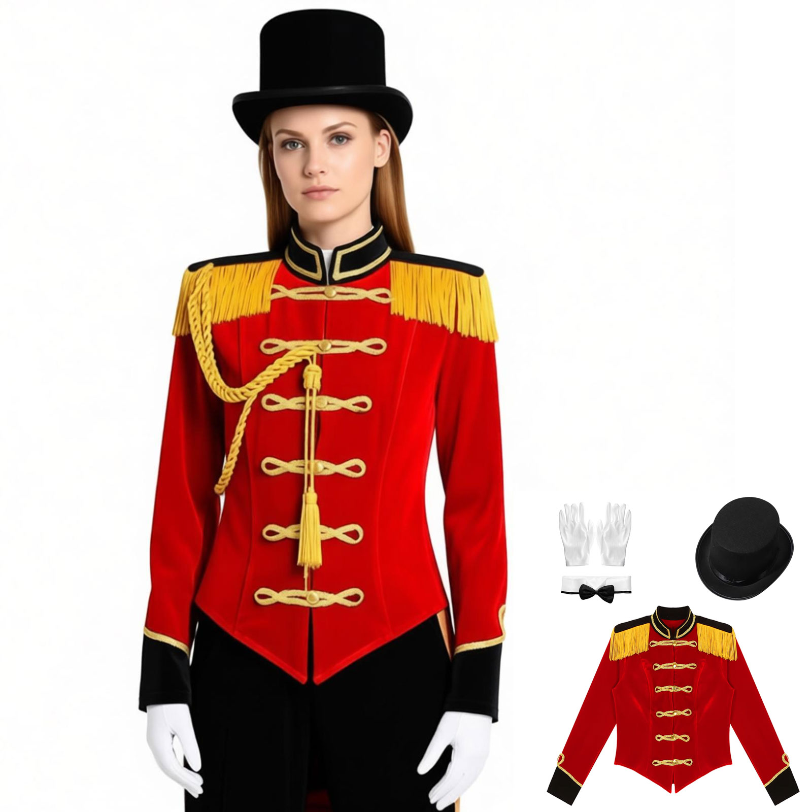 Women's Circus Costume Velvet  – обзор и цена Velvet Blazer Vintage