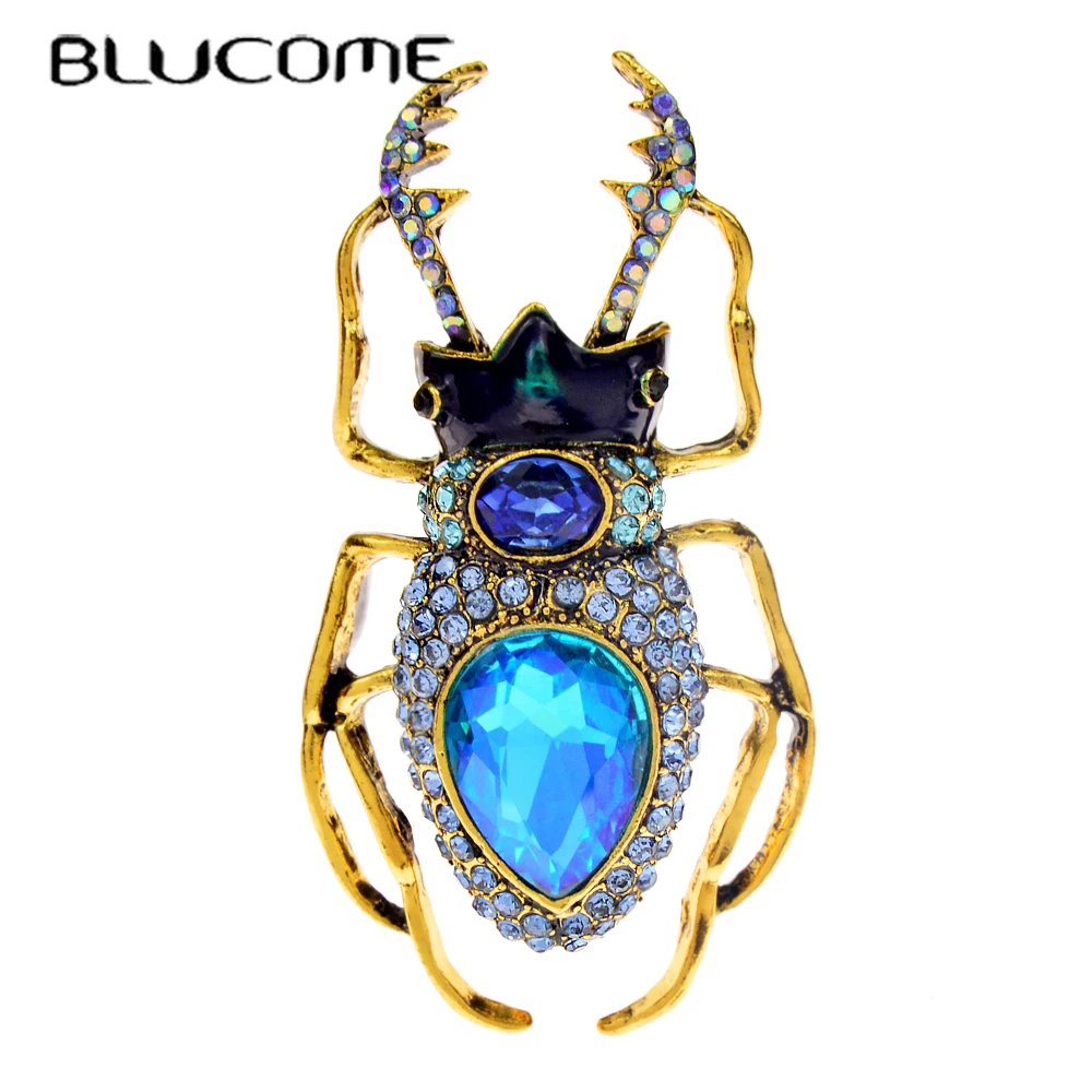 Blucome Blue Crystal Beetle Br – обзор и цена Vintage Fashion Bug