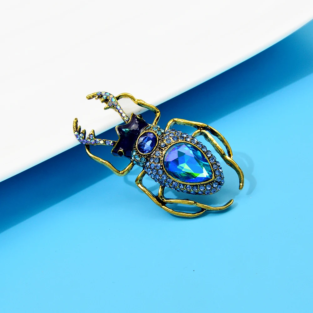 Blucome Blue Crystal Beetle Br – обзор и цена Vintage Fashion Bug