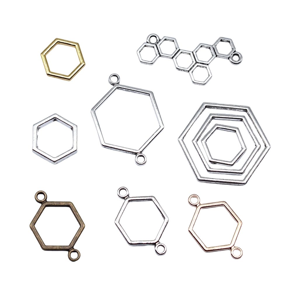 40pcs Hexagonal Honeycomb Char – обзор и цена Vintage Fashion Finds