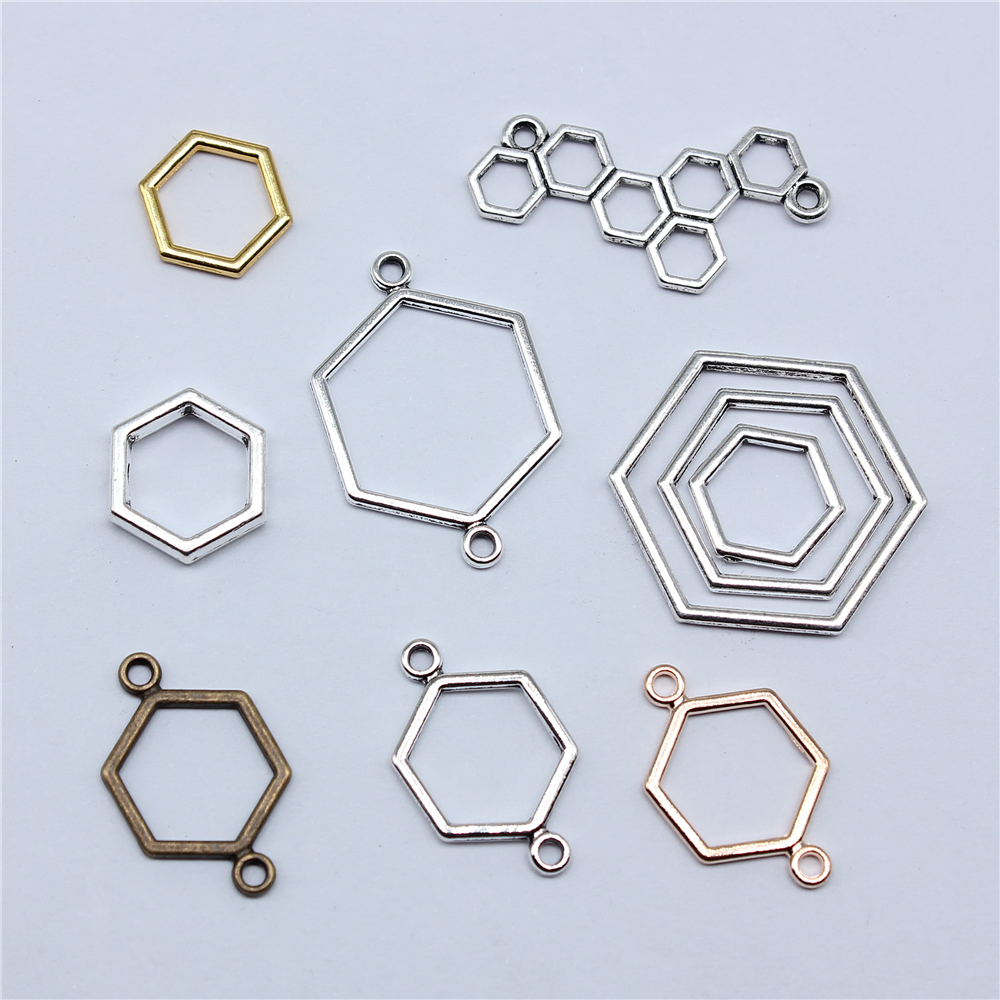 40pcs Hexagonal Honeycomb Char – обзор и цена Vintage Fashion Finds