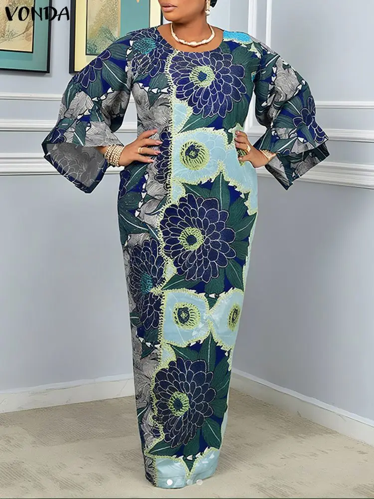 VONDA Women Bohemian Maxi Dres – обзор и цена Vintage Fashion Plus Size