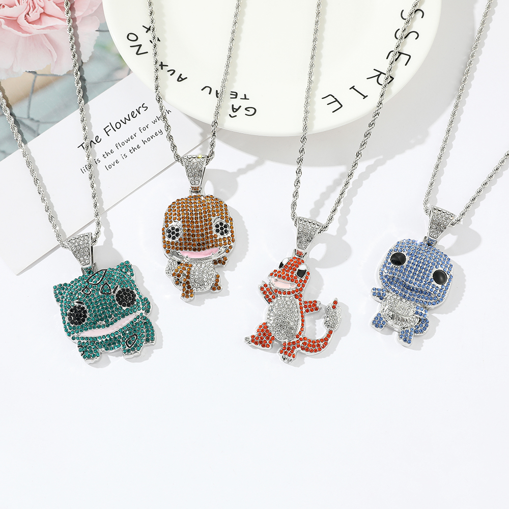 Diamond Studded Squirtle Neckl – обзор и цена Vintage Fashion Necklace