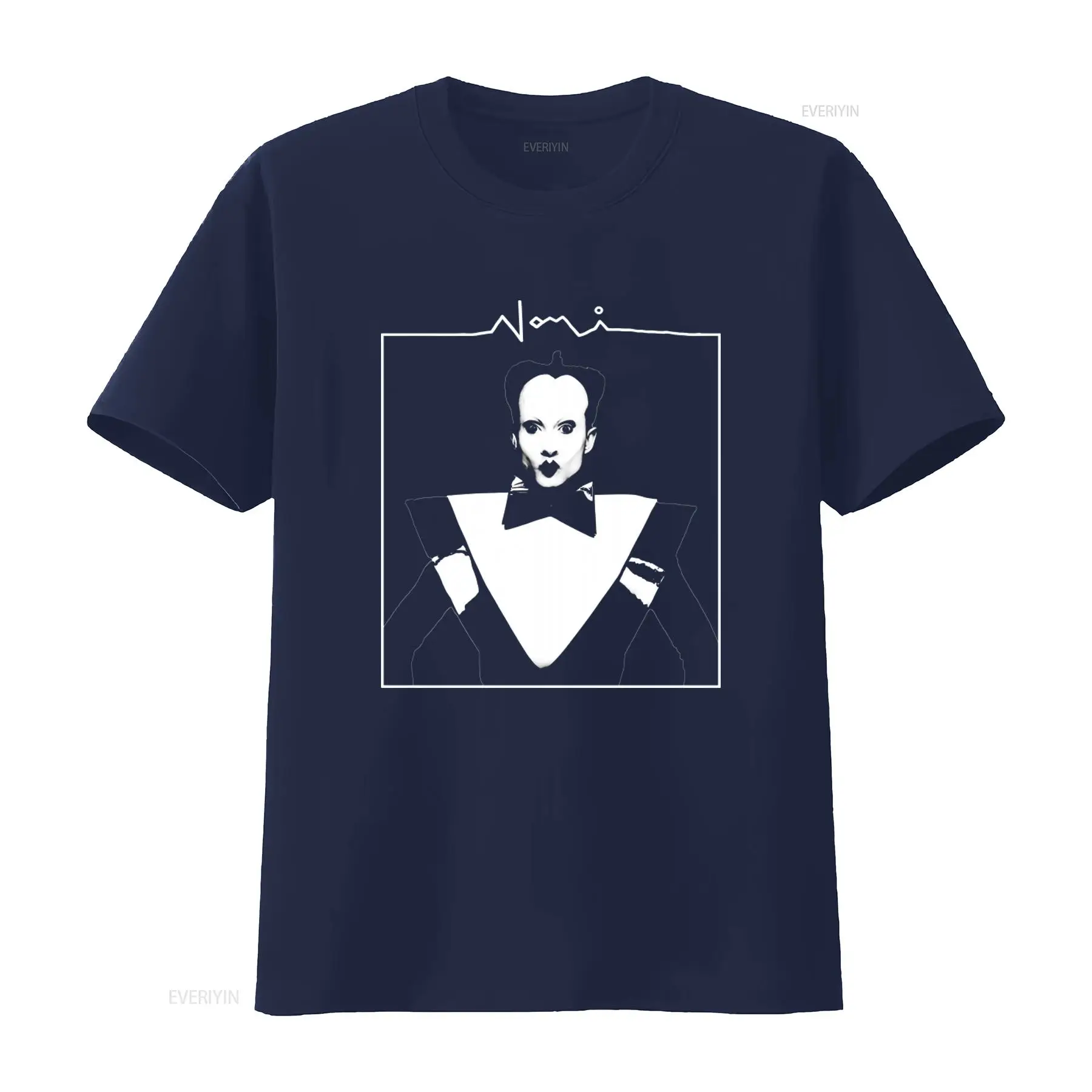 Klaus Nomi Face Print Men's T  – обзор и цена Vintage Fashion Look