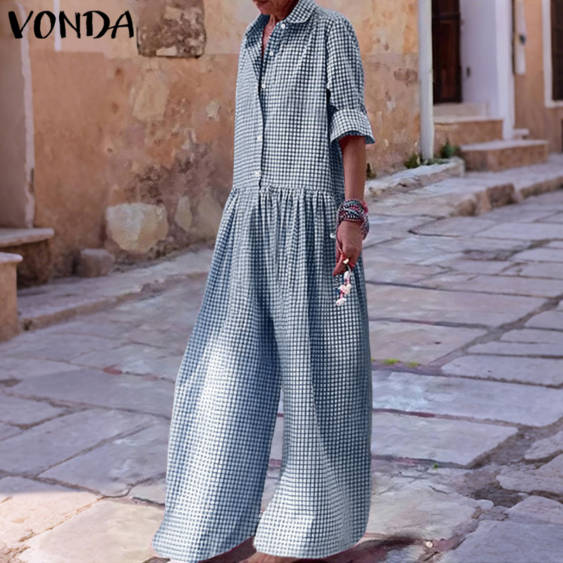 Plus Size 5XL VONDA Vintage Ju – обзор и цена Vintage Fashion Plus Size