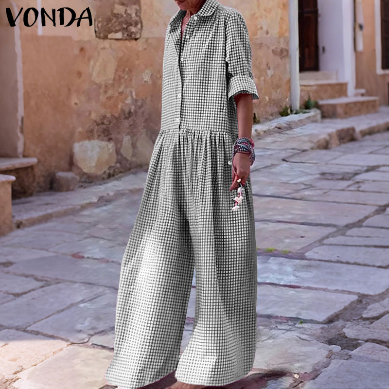 Plus Size 5XL VONDA Vintage Ju – обзор и цена Vintage Fashion Plus Size