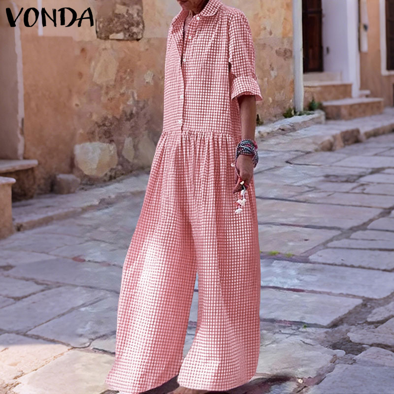 Plus Size 5XL VONDA Vintage Ju – обзор и цена Vintage Fashion Plus Size