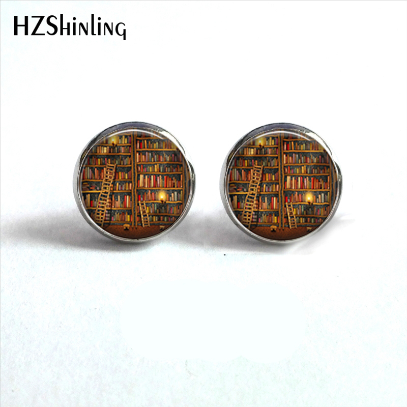 NES-00101  Library Book Earrin – обзор и цена Vintage Fashion Library