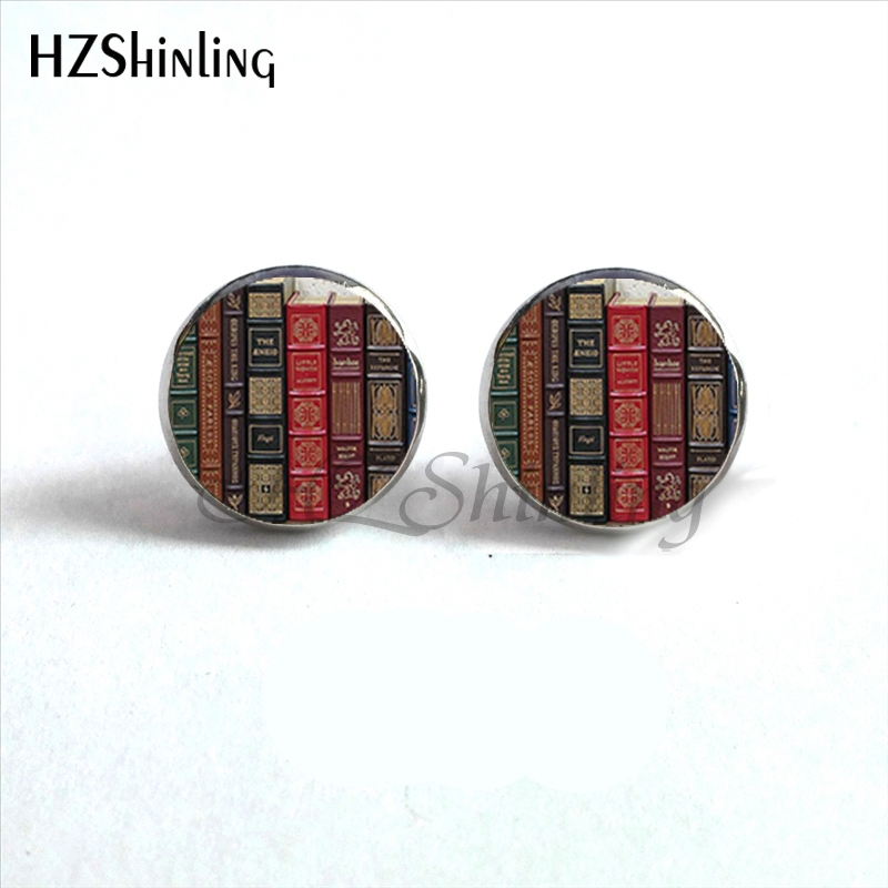 NES-00101  Library Book Earrin – обзор и цена Vintage Fashion Library