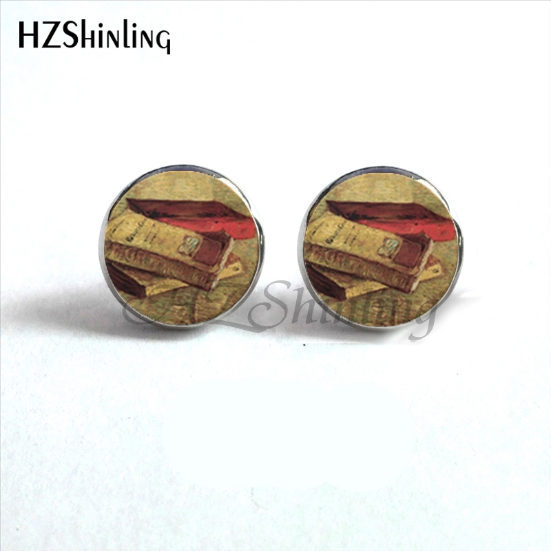 NES-00101  Library Book Earrin – обзор и цена Vintage Fashion Library