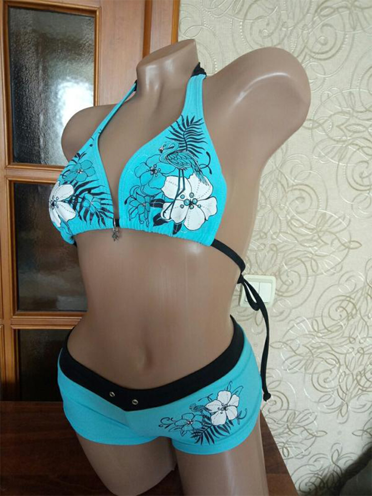 Vintage Flower print Cutie set – обзор и цена Vintage Fashion Style Female