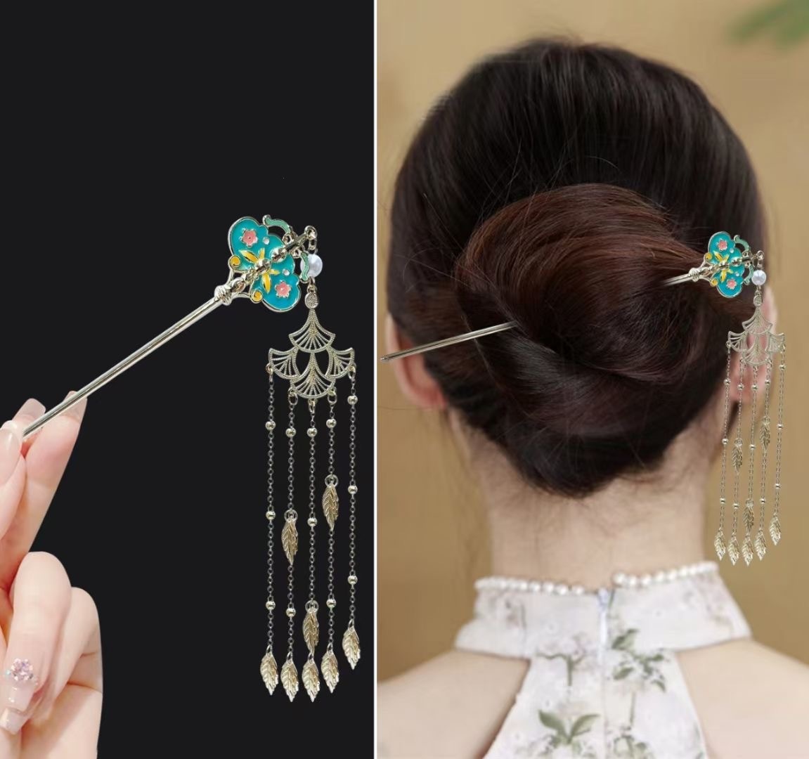 18cm Chinese Style Hairpin Ele – обзор и цена Vintage Fashion Jewelry