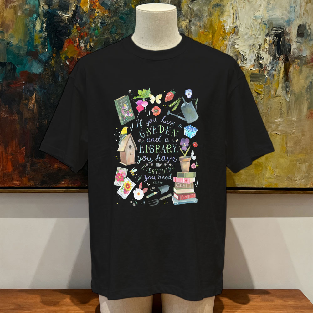 Garden and A Library Unisex Tr – обзор и цена Vintage Fashion Library