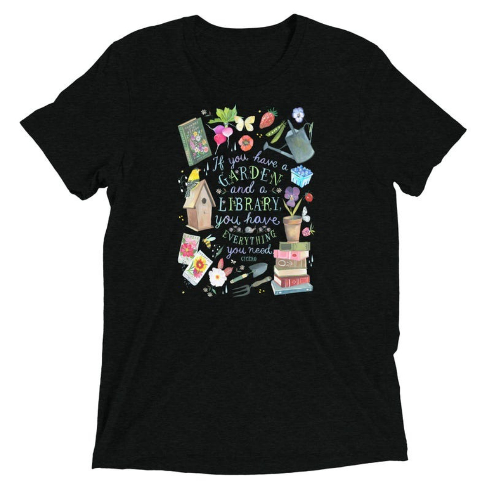 Garden and A Library Unisex Tr – обзор и цена Vintage Fashion Library