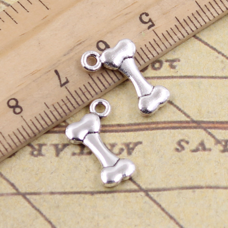 40pcs Charms Dog Bone 16x10mm  – обзор и цена Vintage Fashion Finds