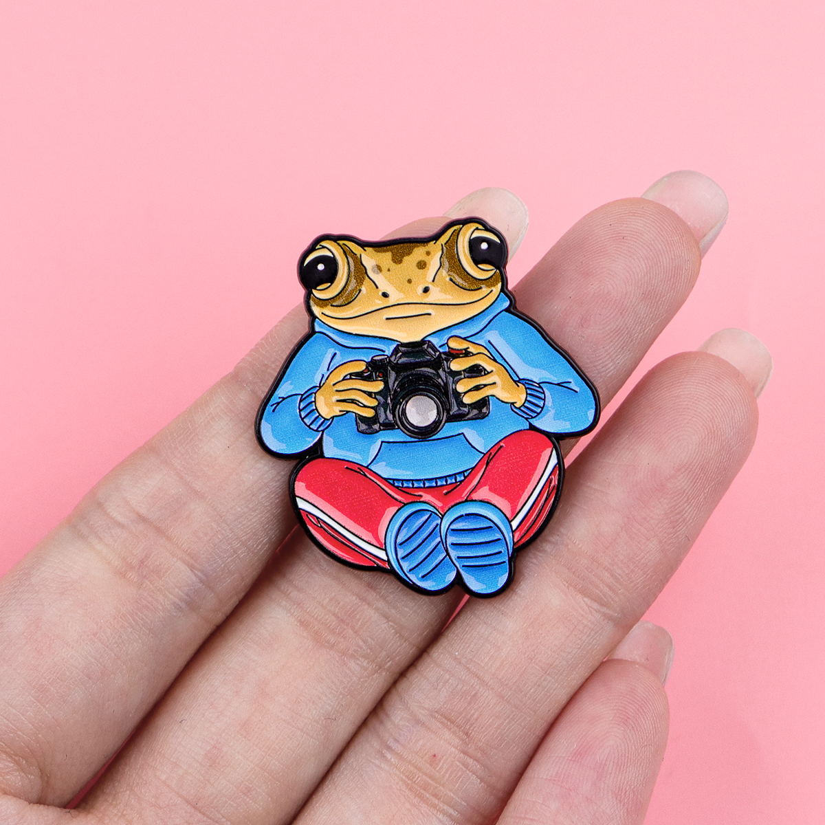 2-6pcs Cute Frog Photographer  – обзор и цена Vintage Fashion Photographers