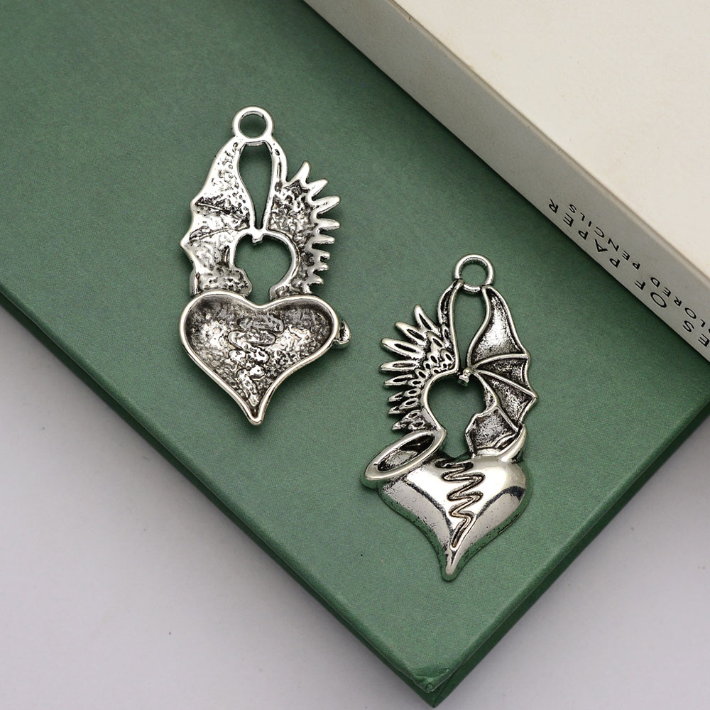 5pcs/lot--46x23mm Antique Silv – обзор и цена Vintage Fashion Finds