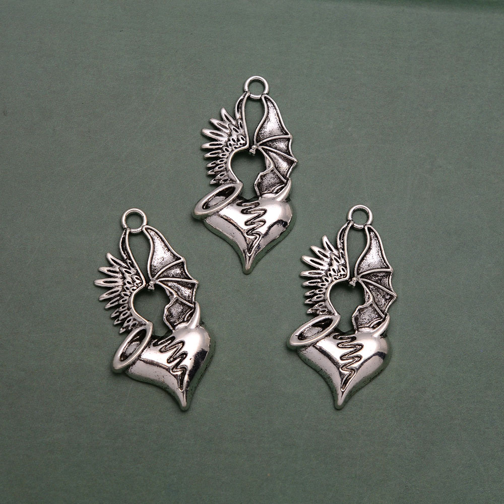 5pcs/lot--46x23mm Antique Silv – обзор и цена Vintage Fashion Finds