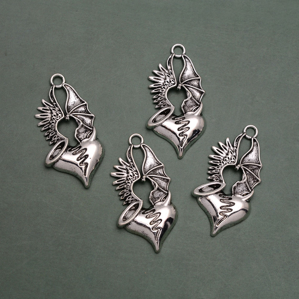 5pcs/lot--46x23mm Antique Silv – обзор и цена Vintage Fashion Finds