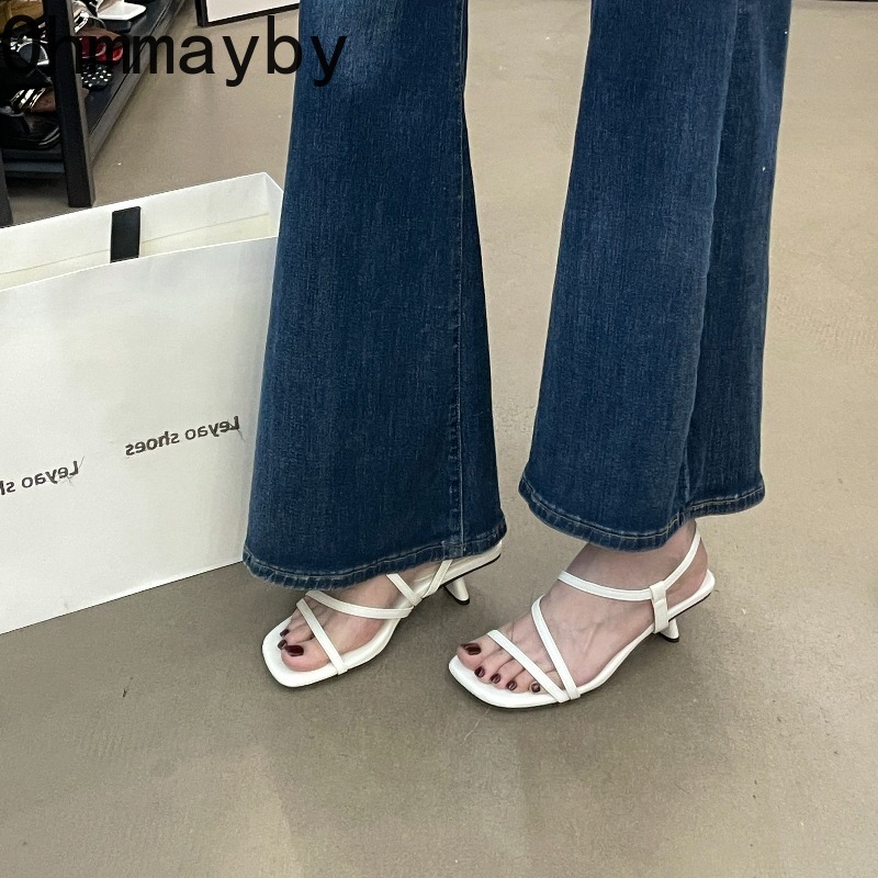 Vintage Summer Open Toe High H – обзор и цена Vintage Fashion Female