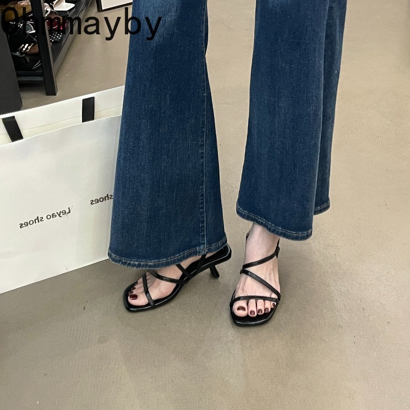 Vintage Summer Open Toe High H – обзор и цена Vintage Fashion Female