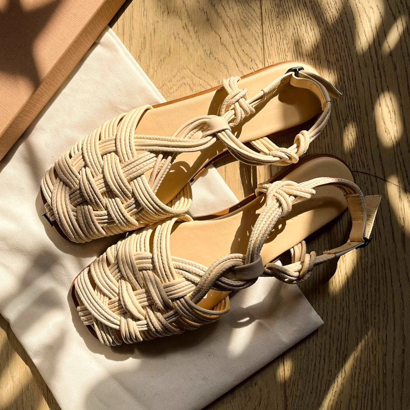 Vintage Hand-woven Flat-bottom – обзор и цена Vintage And Modern Fashion