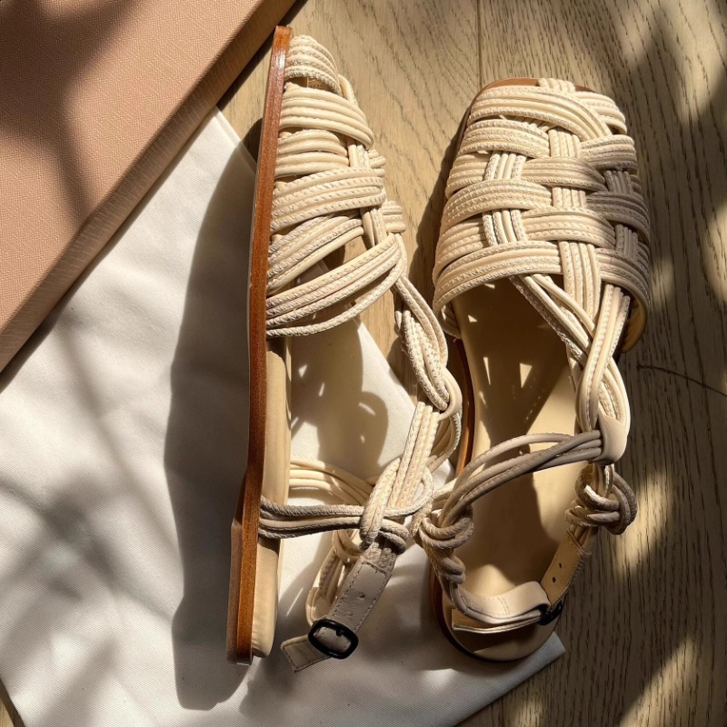 Vintage Hand-woven Flat-bottom – обзор и цена Vintage And Modern Fashion